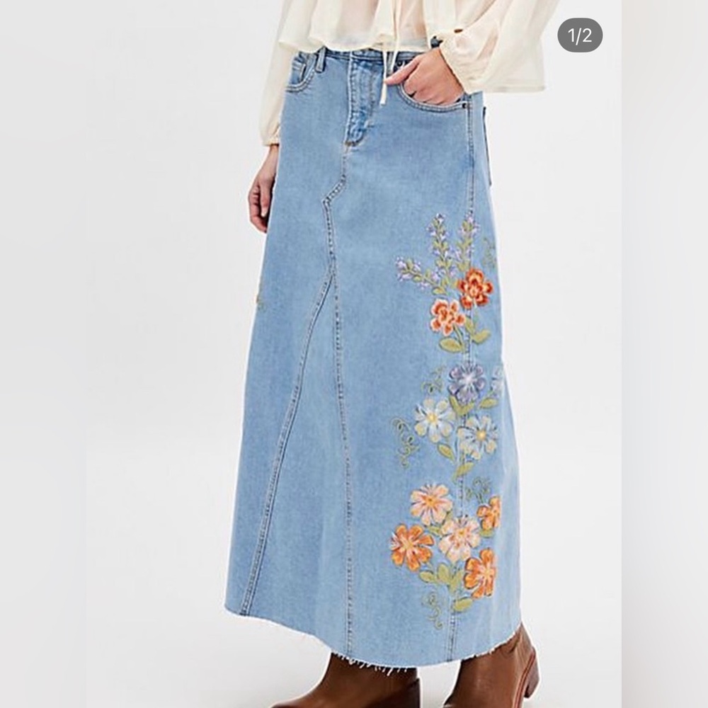 Free people skirt